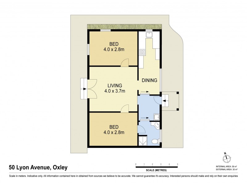 50 Lyon Avenue, Oxley QLD 4075 Floorplan