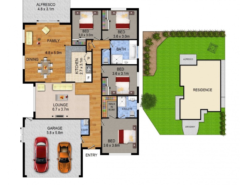 97 Jubilee Avenue, Forest Lake QLD 4078 Floorplan