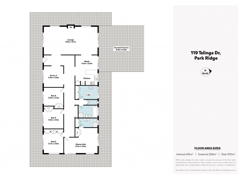 119 Talinga Drive, Park Ridge QLD 4125 Floorplan