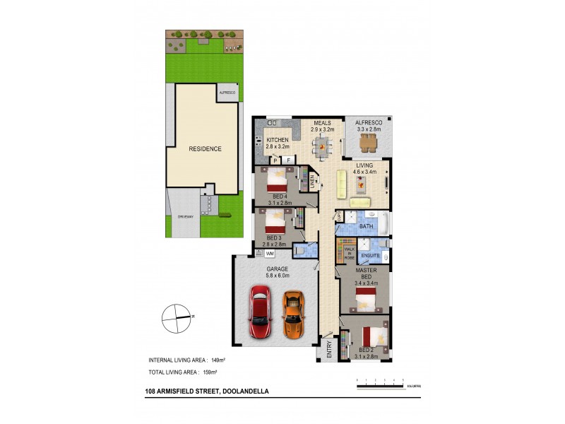 108 Armisfield St, Doolandella QLD 4077 Floorplan