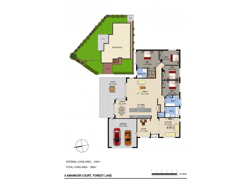 5 Amamoor Ct, Forest Lake QLD 4078 Floorplan