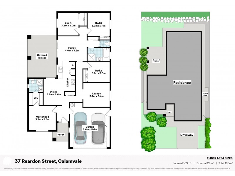 37 Reardon Street, Calamvale QLD 4116 Floorplan