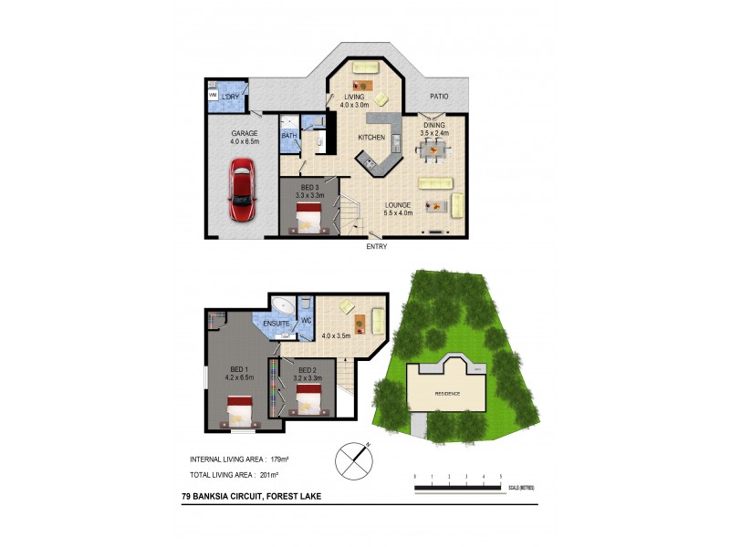 79 Banksia Cct, Forest Lake QLD 4078 Floorplan