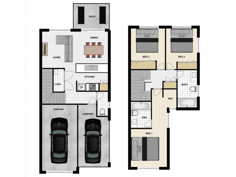 52/204 Wadeville St, Pallara QLD 4110 Floorplan