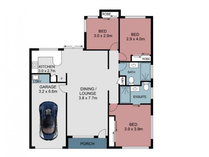 21/2A Alpita street, Kuraby QLD 4112 Floorplan