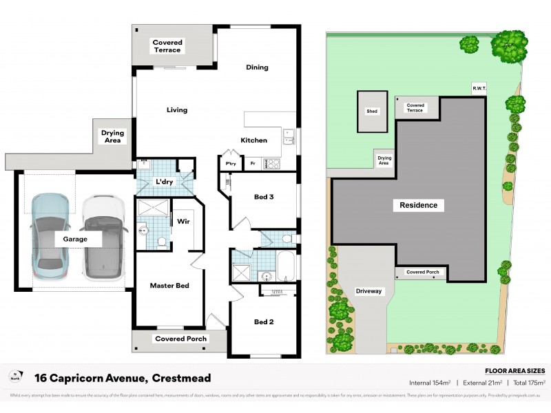 16 Capricorn Avenue, Crestmead QLD 4132 Floorplan