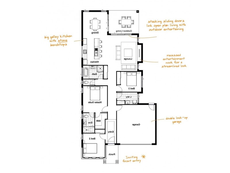 7 Wildflower Street, Yarrabilba QLD 4207 Floorplan