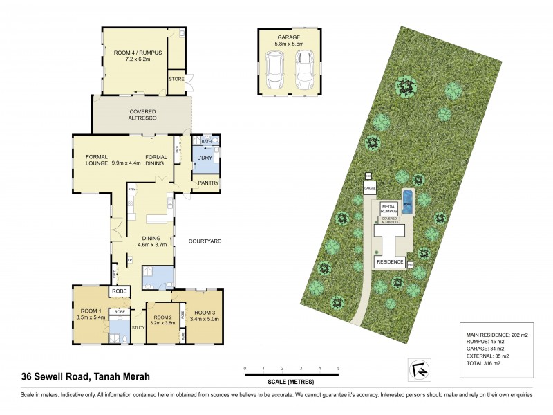 36 Sewell Road, Tanah Merah QLD 4128 Floorplan