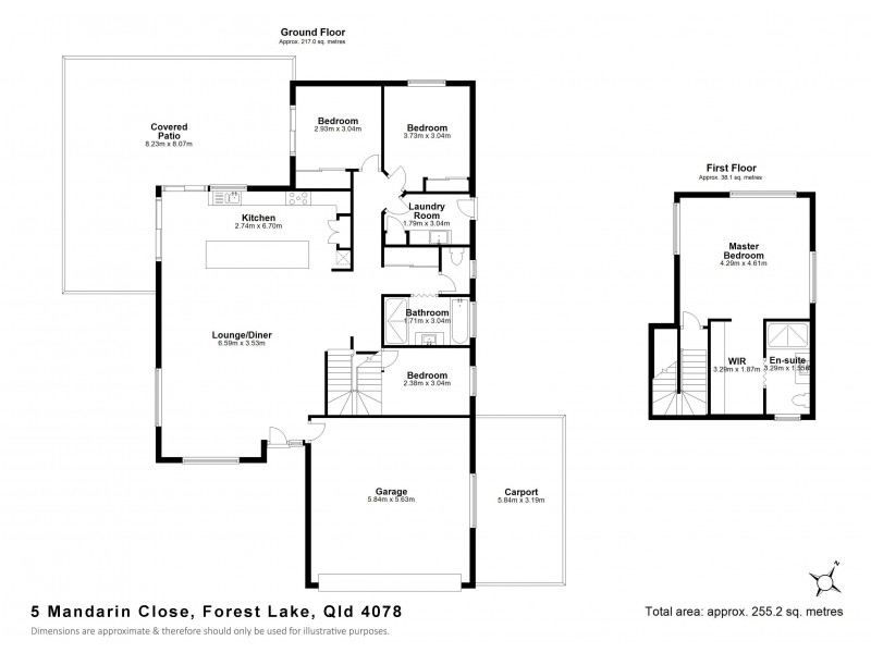 5 Mandarin Cl, Forest Lake QLD 4078 Floorplan