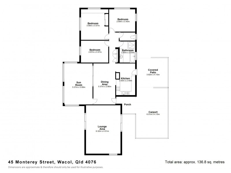 45 Monterey St, Wacol QLD 4076 Floorplan