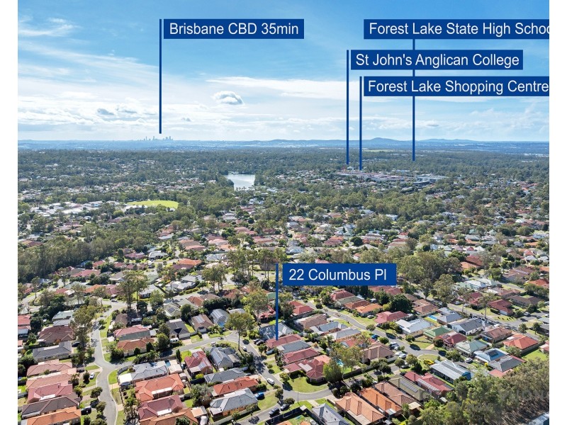 22 Columbus Pl, Forest Lake QLD 4078