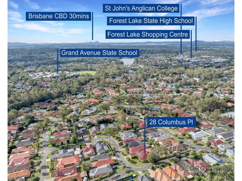 28 Columbus Pl, Forest Lake QLD 4078