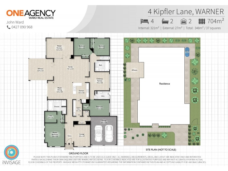 4 Kipfler Lane, Warner QLD 4500 Floorplan