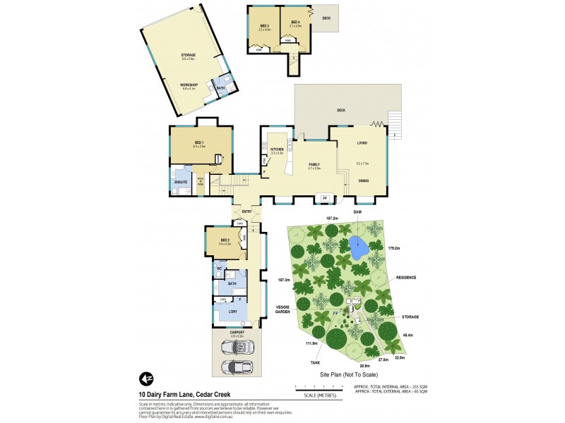 10 Dairy Farm Lane, Cedar Creek QLD 4520 Floorplan