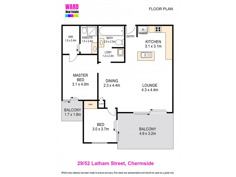 29/52 Latham Street, Chermside QLD 4032 Floorplan