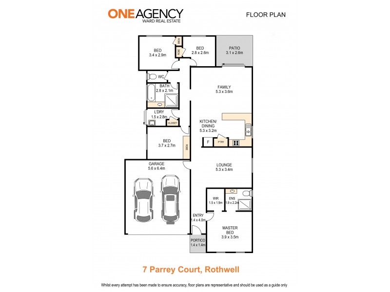 7 Parrey Court, Rothwell QLD 4022 Floorplan