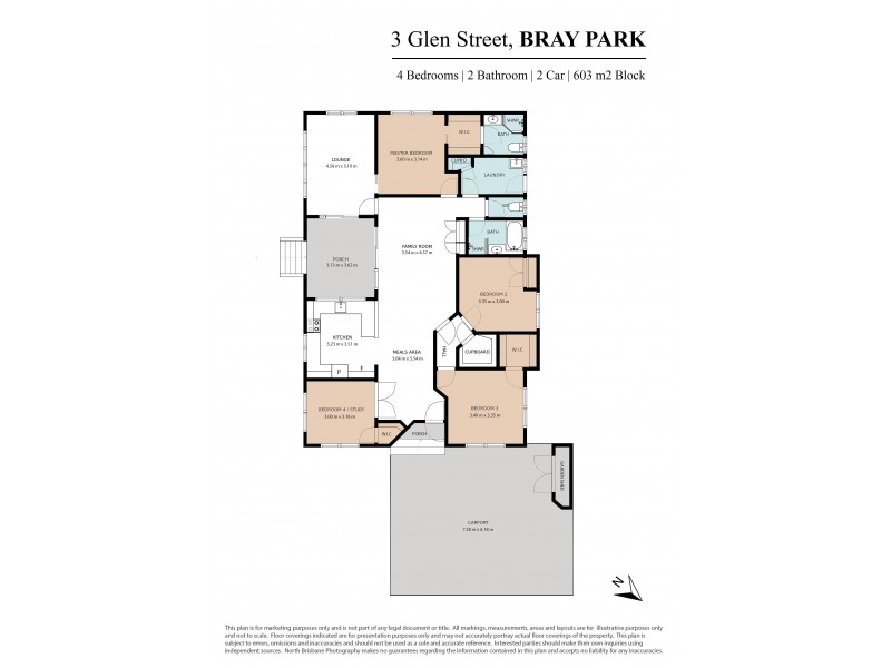 3 Glen Street, Bray Park QLD 4500 Floorplan