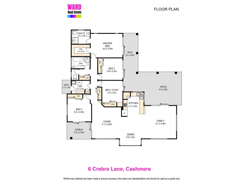 6 Crebra Lane, Cashmere QLD 4500 Floorplan