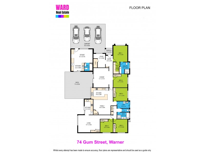 74 Gum Street, Warner QLD 4500 Floorplan