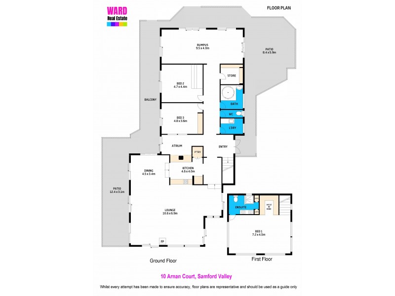 10 Arnan Court, Samford Valley QLD 4520 Floorplan
