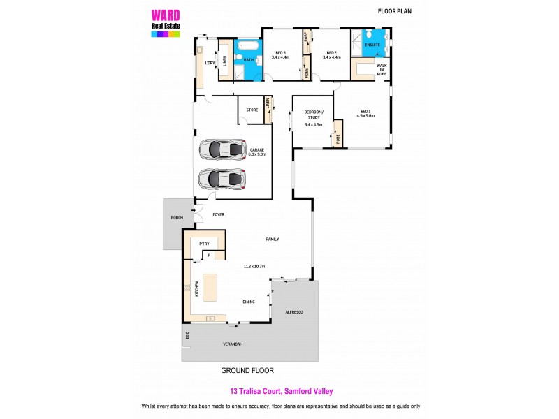13 Tralisa Court, Samford Valley QLD 4520 Floorplan
