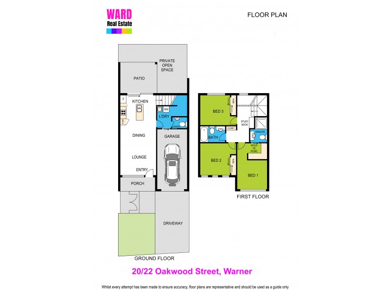 22/20 Oakwood Road, Warner QLD 4500 Floorplan