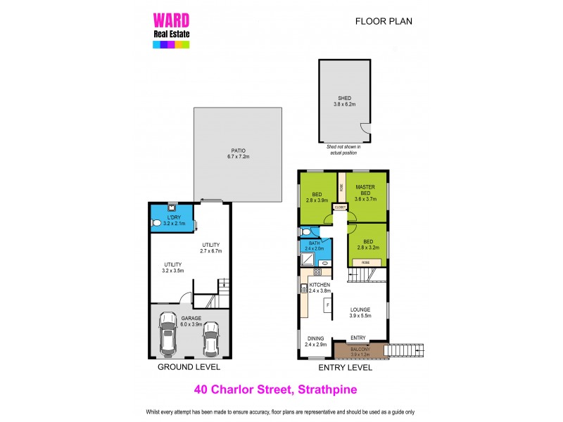 40 Charlor Street, Strathpine QLD 4500 Floorplan