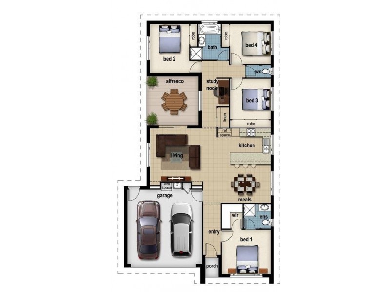27 Moor Circuit, Warner QLD 4500 Floorplan