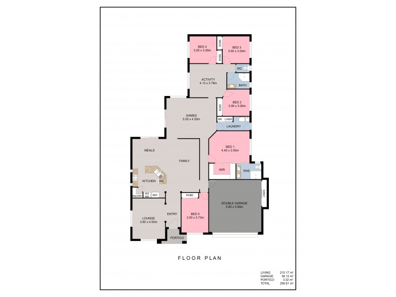 3 Homeland Crescent, Warner QLD 4500 Floorplan