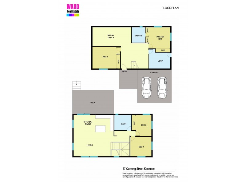 37 Currong Street, Kenmore QLD 4069 Floorplan