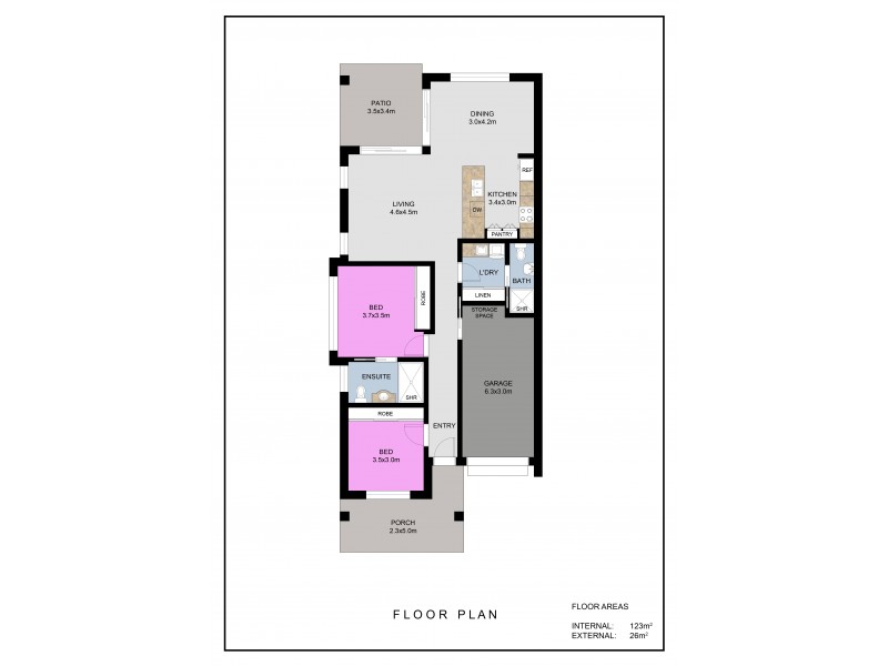 163/34 Ardrossan Road, Caboolture QLD 4510 Floorplan