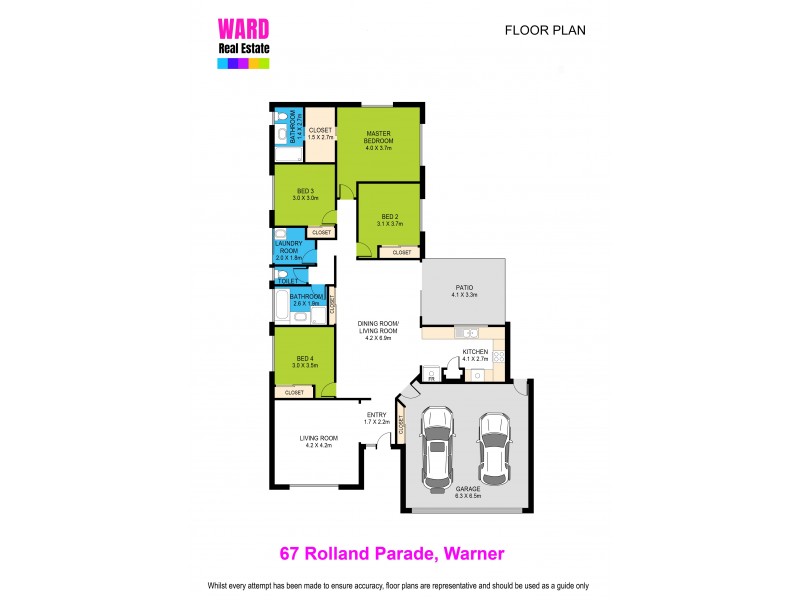 67 Rolland Parade, Warner QLD 4500 Floorplan