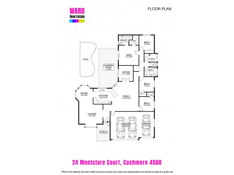 24 Montclare Court, Cashmere QLD 4500 Floorplan