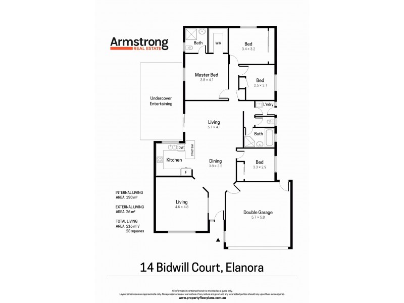 14 Bidwill Court, Elanora QLD 4221 Floorplan