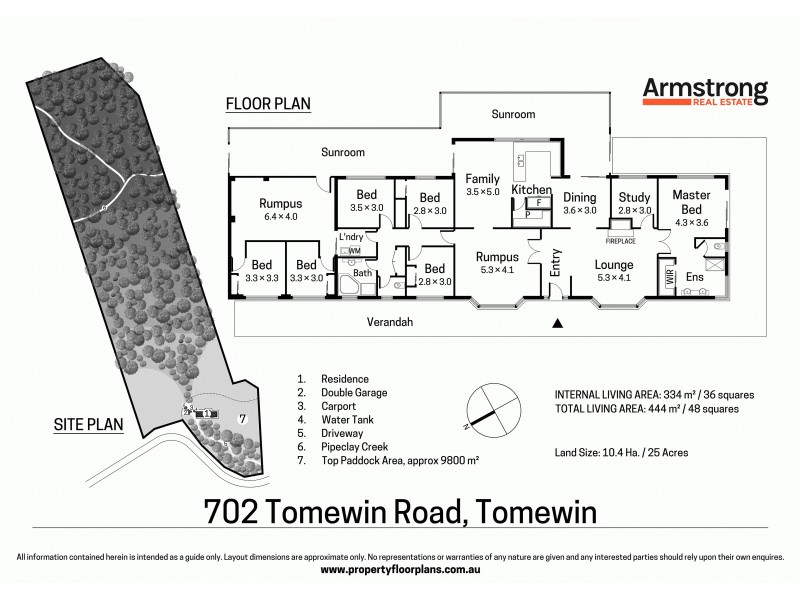 702 Tomewin Road, Tomewin NSW 2484 Floorplan
