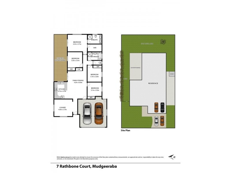 7 Rathbone Court, Mudgeeraba QLD 4213 Floorplan