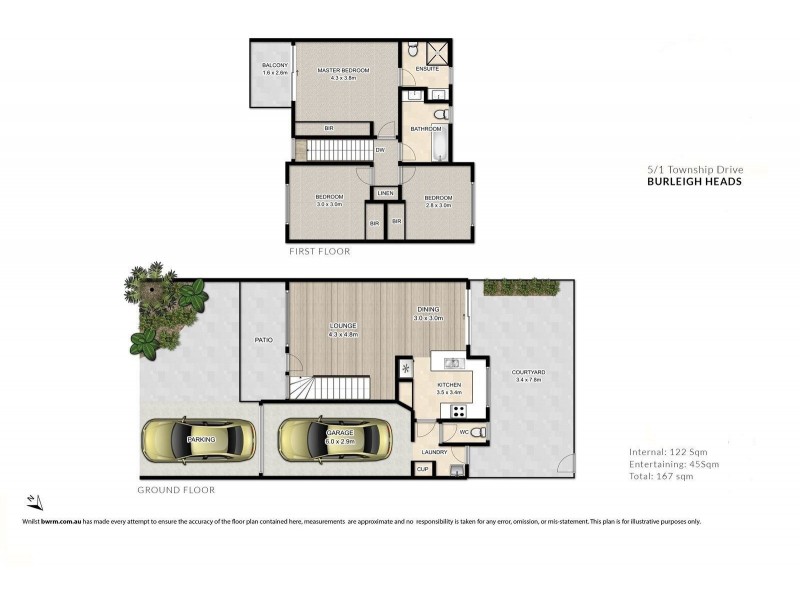 5/1 Township Drive, Burleigh Heads QLD 4220 Floorplan