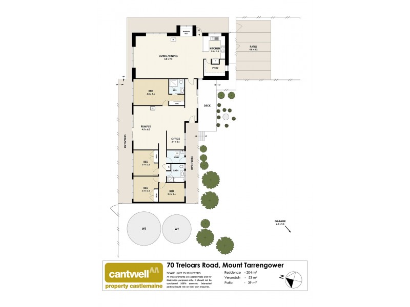 70 Treloars Road, Tarrengower VIC 3463 Floorplan