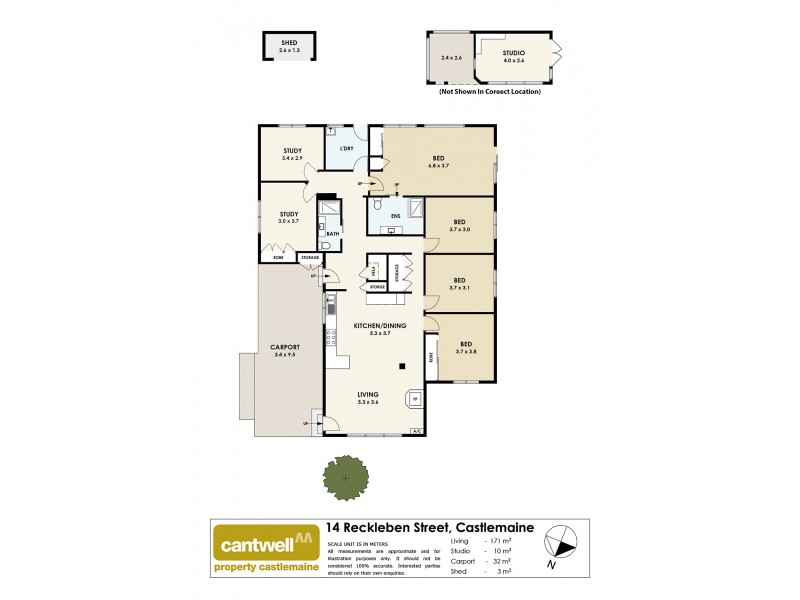 14 Reckleben Street, Castlemaine VIC 3450 Floorplan