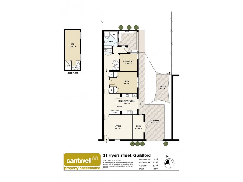 31 Fryers Street, Guildford VIC 3451 Floorplan
