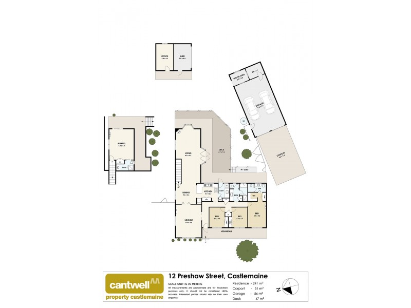 12 Preshaw Street, Castlemaine VIC 3450 Floorplan