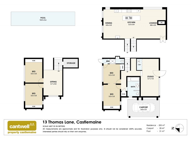 64a Doveton Street, Castlemaine VIC 3450 Floorplan