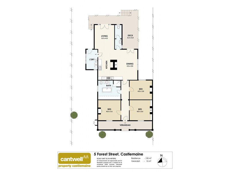 5 Forest Street, Castlemaine VIC 3450 Floorplan