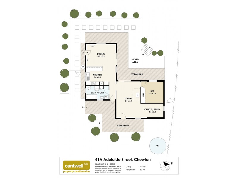41A Adelaide Street, Chewton VIC 3451 Floorplan