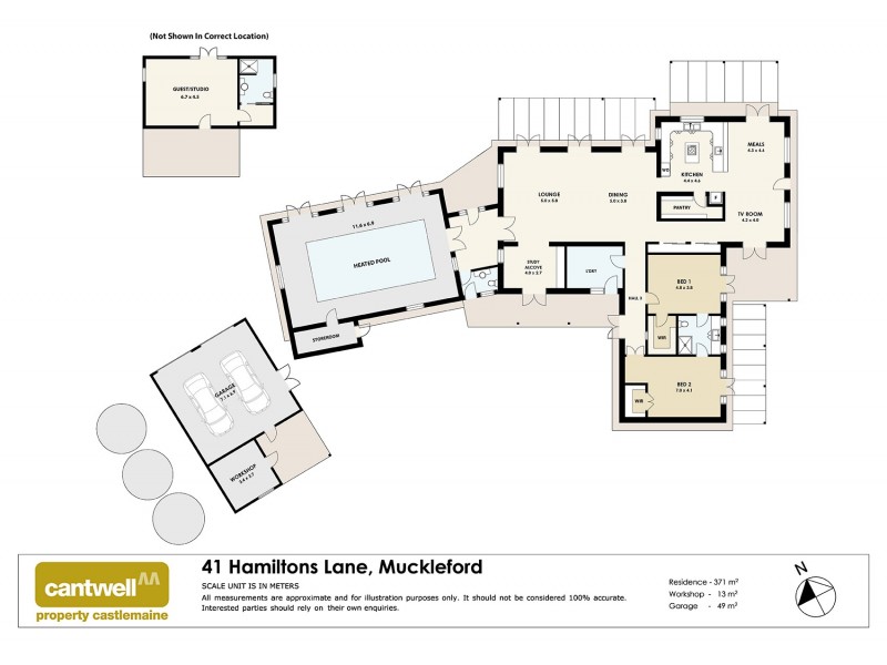 41 Hamiltons Lane, Muckleford VIC 3451 Floorplan