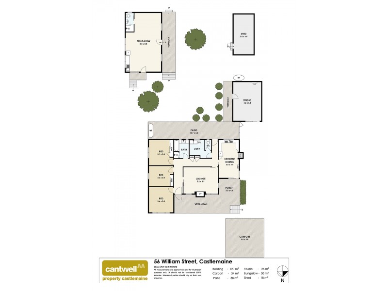 56 William Street, Castlemaine VIC 3450 Floorplan
