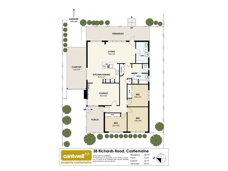 38 Richards Road, Castlemaine VIC 3450 Floorplan