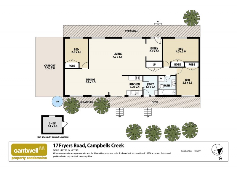 17 Fryers Road, Campbells Creek VIC 3451 Floorplan