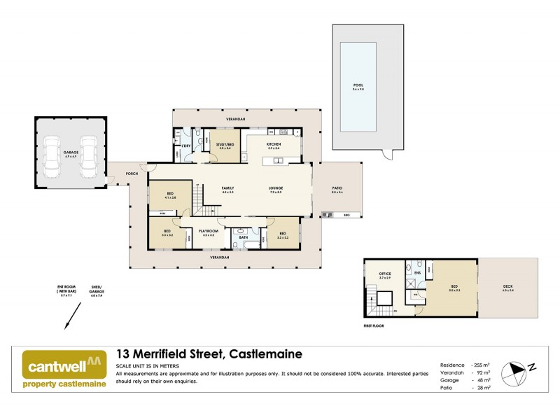 13 Merrifield St, Castlemaine VIC 3450 Floorplan