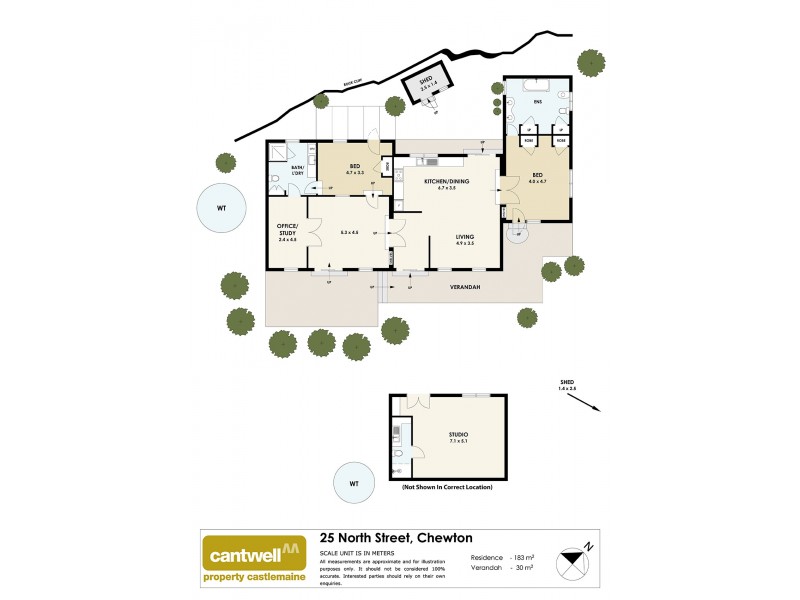 25 North Street, Chewton VIC 3451 Floorplan